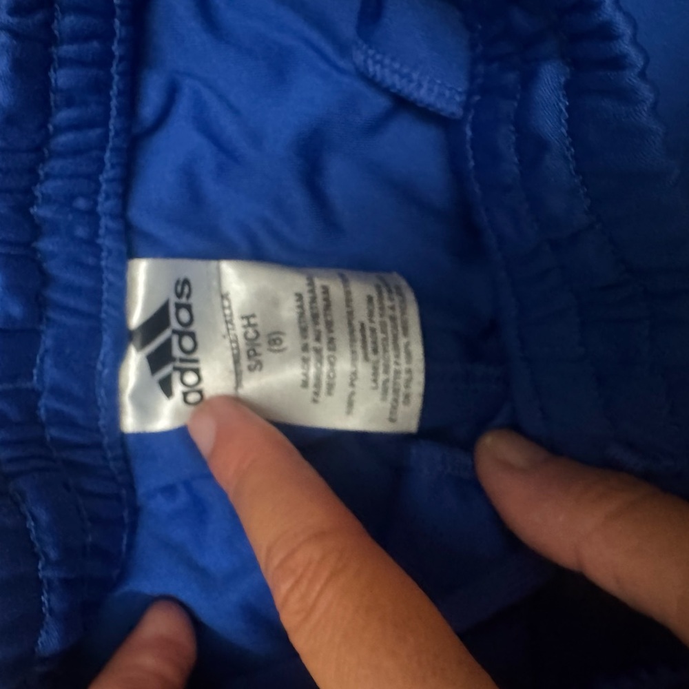Adidas Royal Blue Sports Shorts - Picture 3 of 4